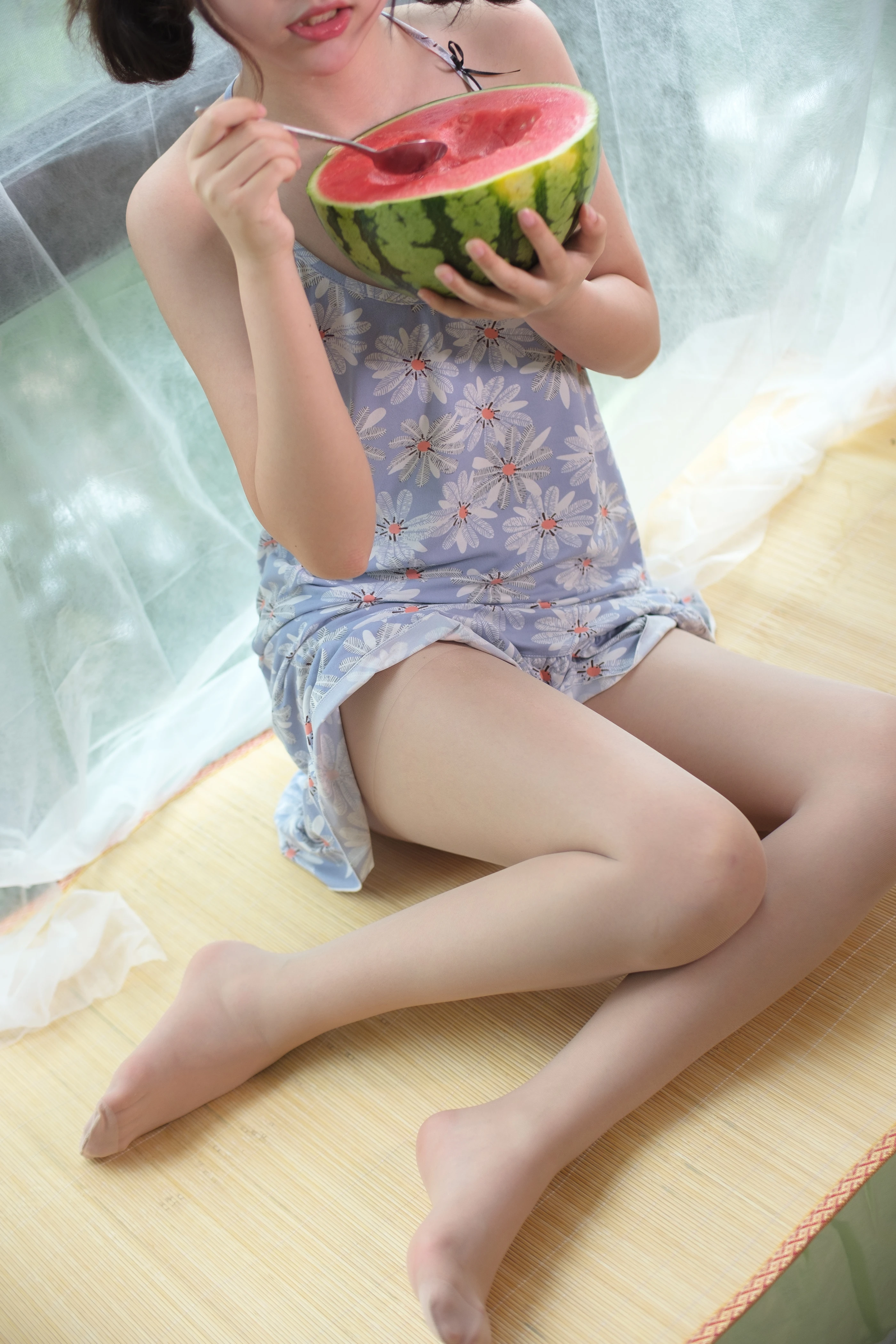森萝财团 [X-028] 肉丝少女 清凉一夏 [128P 1V]插图6